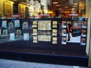 Escaparate BARNES & NOBLE, New York