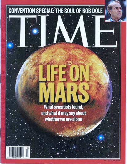 TIME, Life on Mars