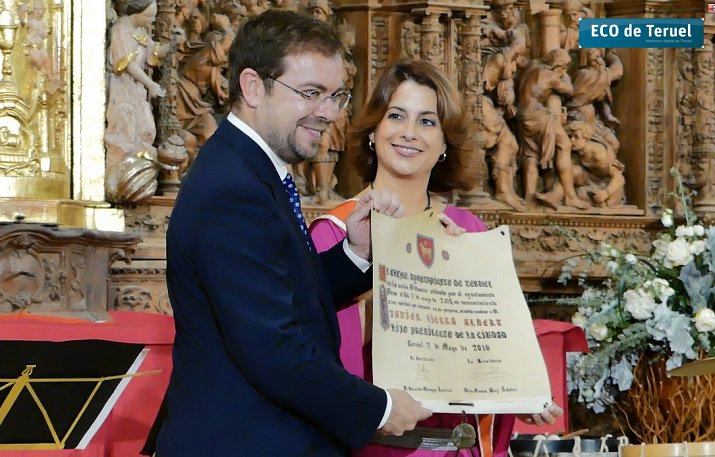 Nombramiento de Javier Sierra como Hijo Predilecto de Teruel