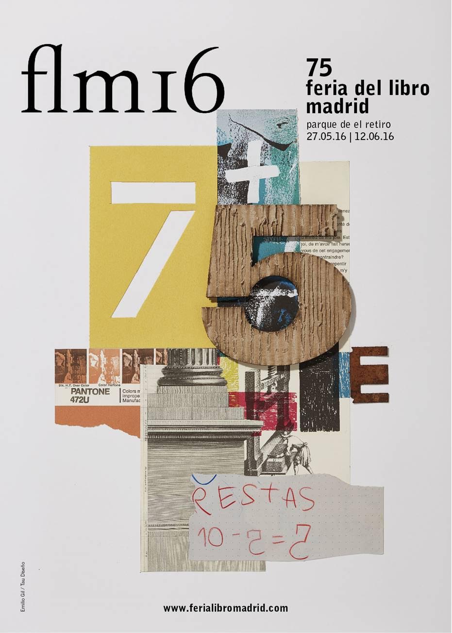 Cartel Feria del Libro de Madrid 2016