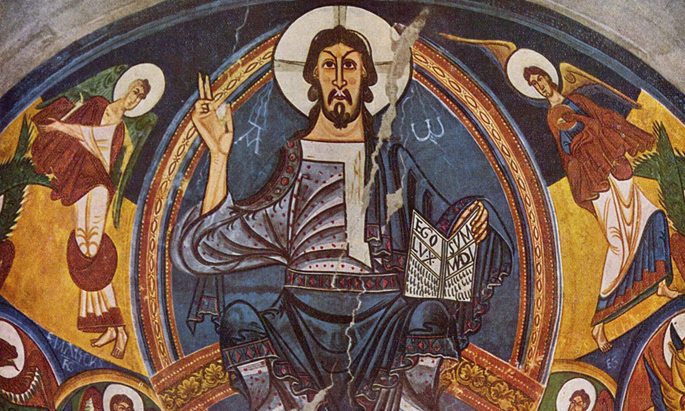 Ábside de la iglesia de San Clemente de Tahull (Lérida)