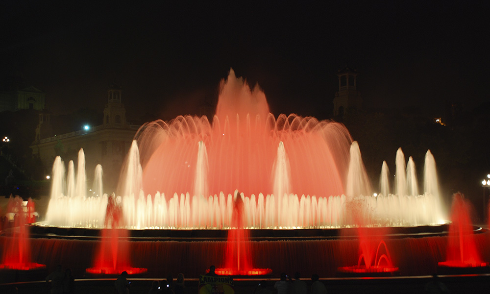 La Font Màgica (La Fuente Mágica) de Barcelona