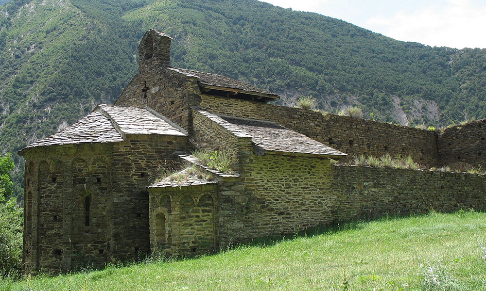 Monasterio abandonado de San Pedro del Burgal (Lérida)