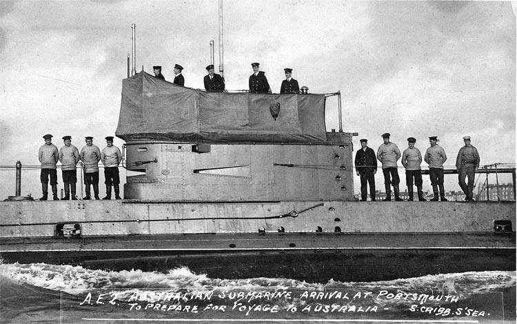 Submarino AE2 (1914) H.G. Stoker